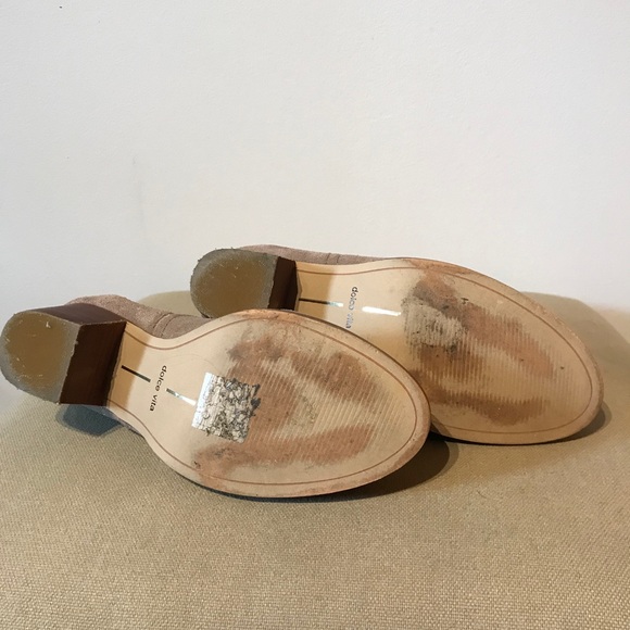 Light brown suede Dolce Vita ankle booties - Picture 3 of 6